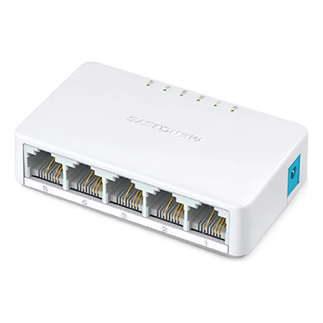 Switch De Escritorio Mercusys Ms105 5 Puertos 10/100 Mbps