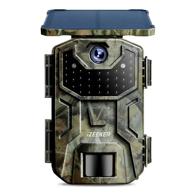 Solar Trail Camara Trampa 36mp 2.7k 30fps Graba Sd Izeeker