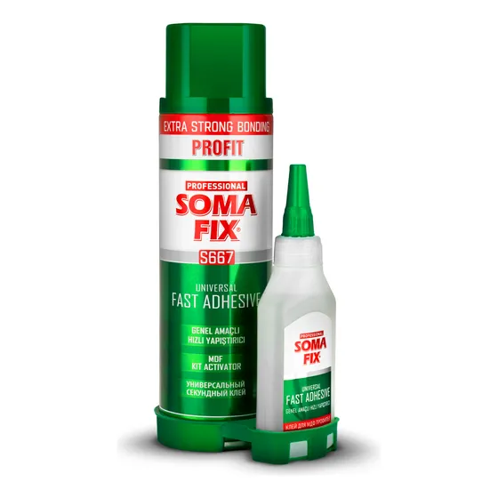 Soma Fix S667 Cianoacrilato 125g Adhesivo Con Activador