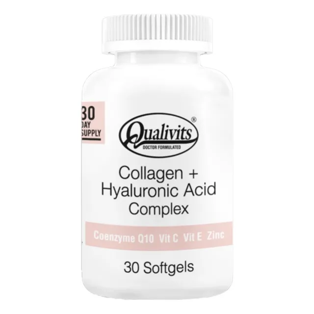 Suplemento Dietario Qualivits Colágeno + Ácido Hialuronico