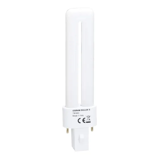 Bombillo Tubo Fluorescente 7w Dulux S 21-840 Osram