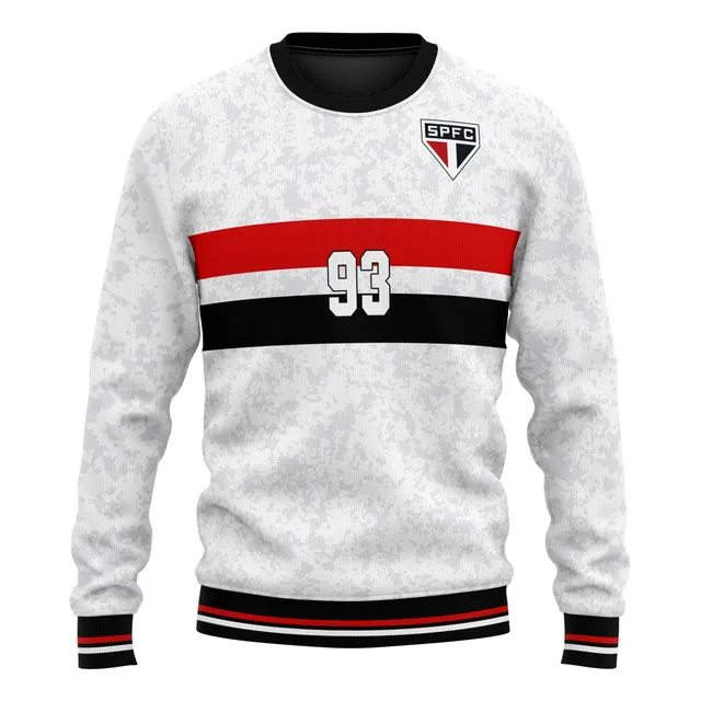 Blusa Sao Paulo Spfc Campeão De Tudo Oficial Agasalho 2024