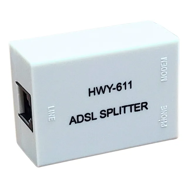 Filtro Adsl Splitter Adapta Telf Internet Aba Pto Vta Unidad