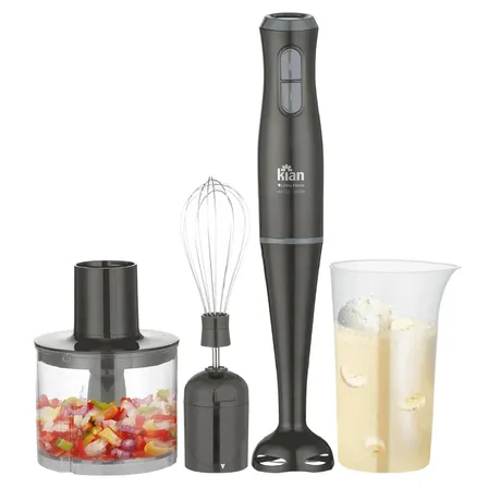 Mixer 3 Em 1 Multifunções 2 Velocidades 350w Cinza Kian