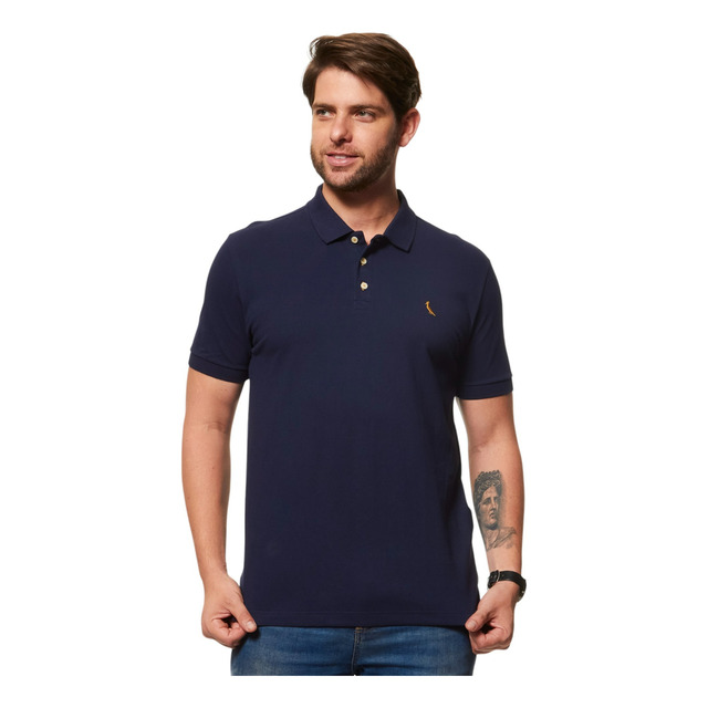 Camisa Masculina Polo Piquet Básica Em Algodão Reserva Camisa Masculina Polo Piquet Básica Em Algodão Reserva