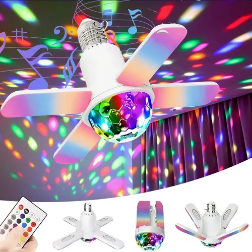 Lâmpada Bulbo Cristal Led Colorido Cromoterapia 40w | MercadoLivre