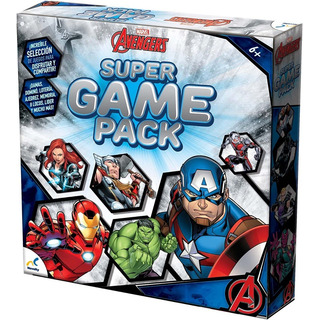 Avengers Super Game Pack 18 Juegos Juego De Mesa. Avengers Super Game Pack 18 Juegos Juego De Mesa.