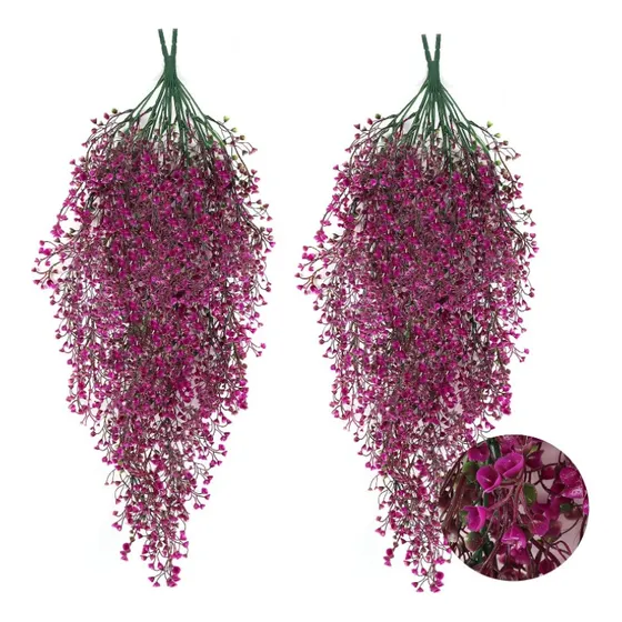 Pack 2 Tiras Planta Artificial Enrredadera 80cm Decoración