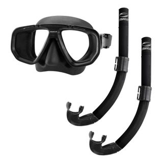 Kit De Mergulho Profissional Máscara + 2 Snorkel Seasub Kit De Mergulho Profissional Máscara + 2 Snorkel Seasub