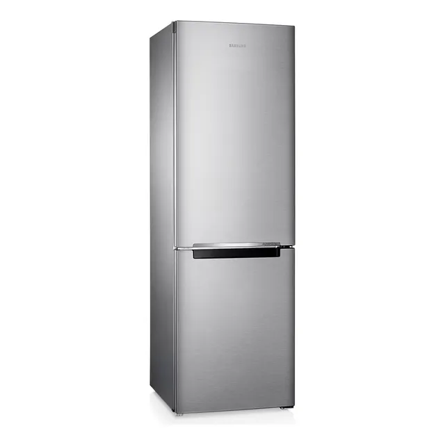Heladera freezer inferior no frost Samsung digital inverter 328l total neto color Plateado