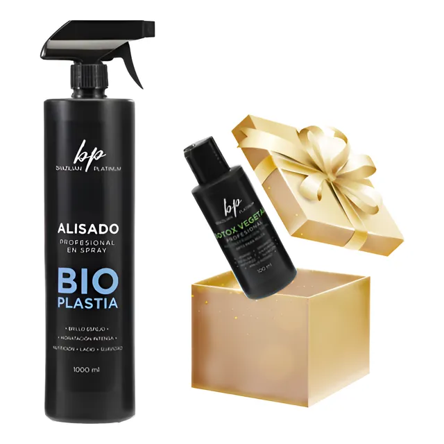 Alisado No Termoactivo En Spray + Botox Organico De Regalo!