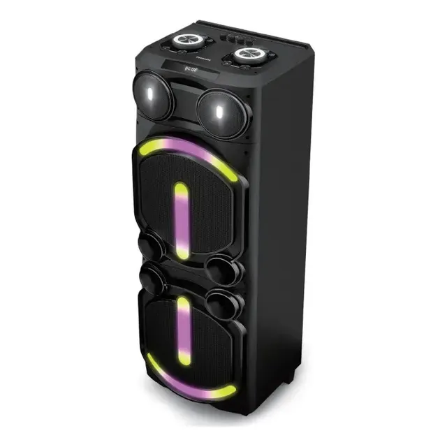 Parlante Philips Torre De Sonido TAX5708/77 Luces 400w Fiesta 220V