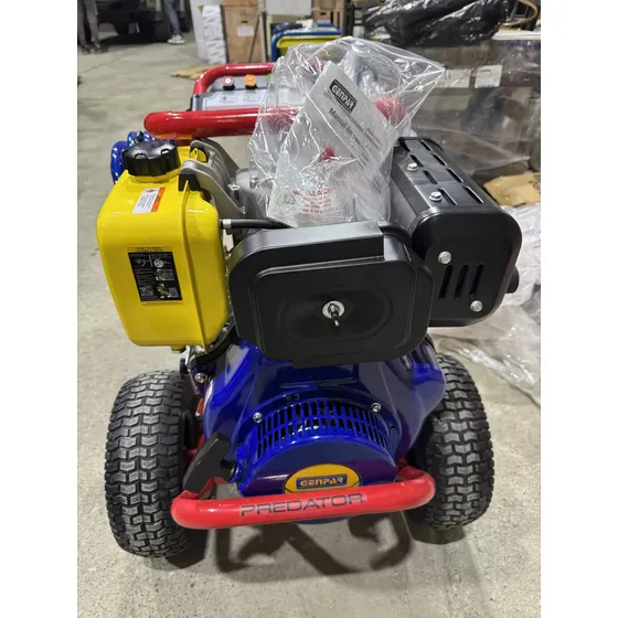 Hidrolavadora/hidroyet 13hp 4.400psi Gasoil. Genpar .