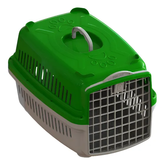 Caixa Transporte Mma N°03 Verde Para Cachorros Unidade