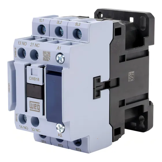 Contactor Tripolar WEG Cwb18-11-30d23 18A 220V 1na 1