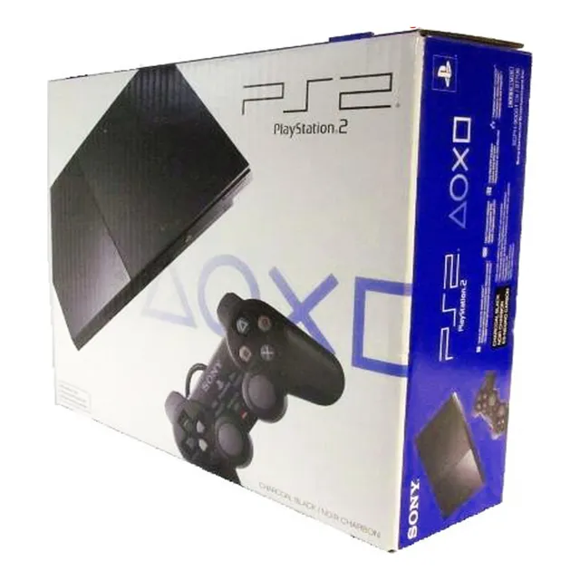 Consola Sony Ps2 Super Slim 128kb Edición Standard