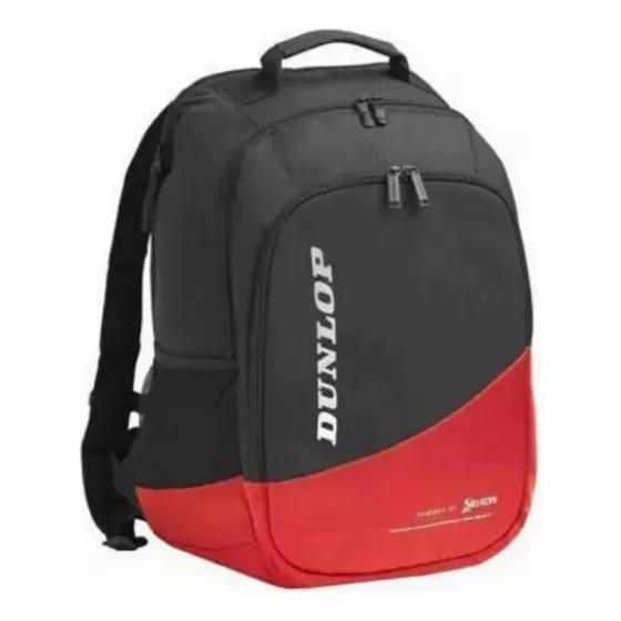 Mochila Dunlop D Tac Performance Preto E Vermelho Preto Liso