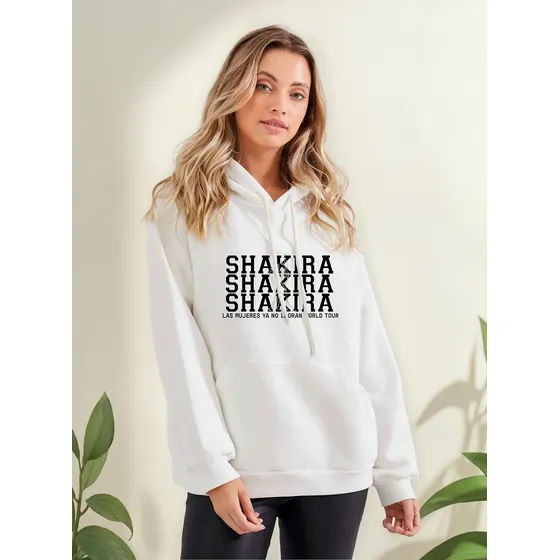 Hoddiebuzo Capota Mujer Shakira Las Mujeres No Lloran World