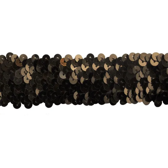 Sequin Trim Rolls Poliester Elastico 1-1 2  Ancho Para Arte