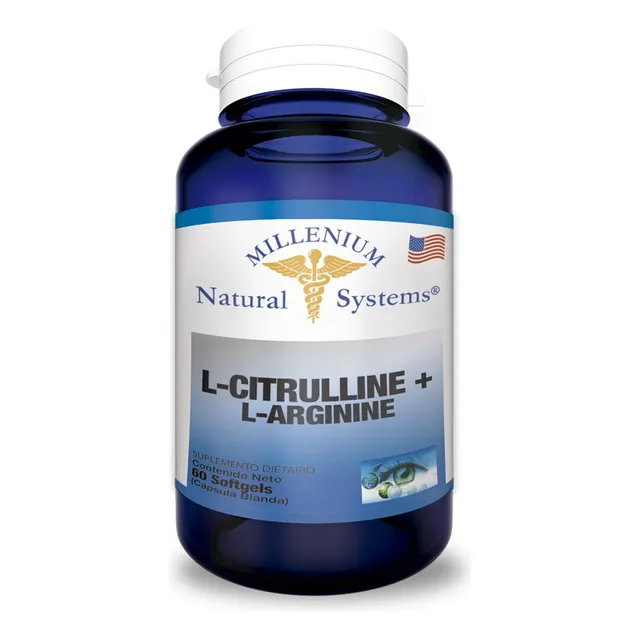 L Citrulina + L Arginina X 60