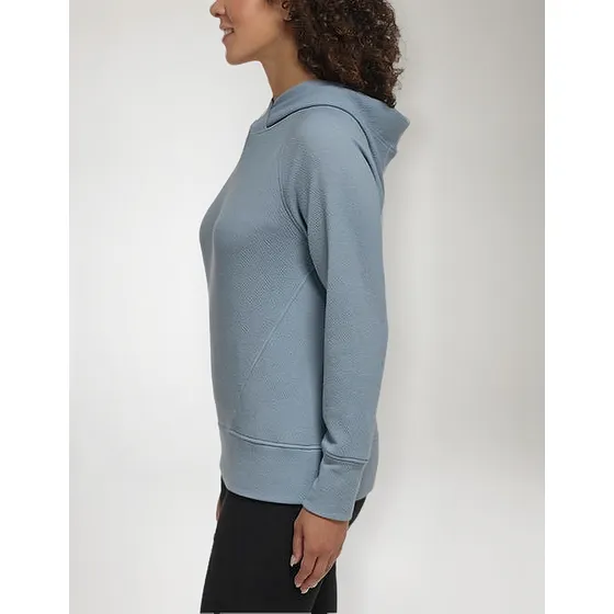 Hoodie Textured Andrew Marc Mujer Casual Invierno