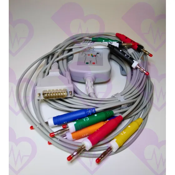 Cable Para Electrocardiógrafo Schiller At1/at2/at101 (ekg)