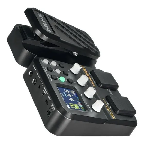 Pedalera Multiefectos E Interfaz Nux Mg-101 Negro