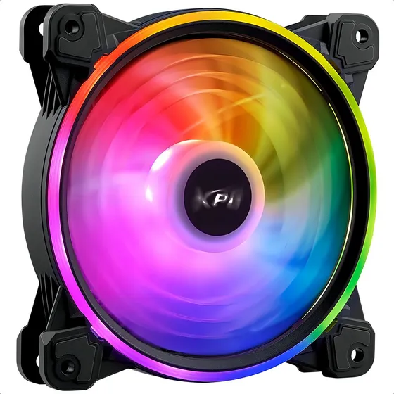 Ventilador Xpg Hurricane 120 Argb Led Pwm 120mm Gamer Led Rgb