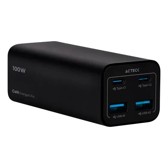 Cargador De Escritorio Acteck Ce717 Carga Ultra Rápida 100w