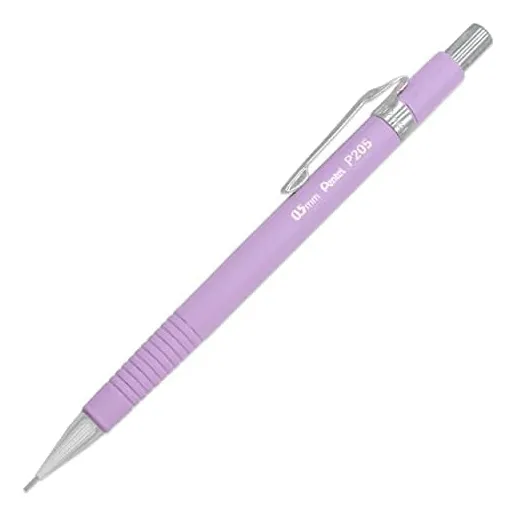 Lápis Mecânico Automático Pentel Pv - Faixa Floral Pastel - 