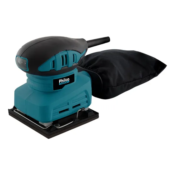 Lixadeira Philco Plo01 250w C/ Bocal De Sucção Cor Azul Frequência 60hz
