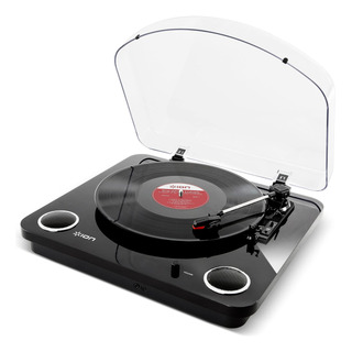 Ion Audio Max Lp Negro | Tocadiscos De Conversión De Vinilo Ion Audio Max Lp Negro | Tocadiscos De Conversión De Vinilo