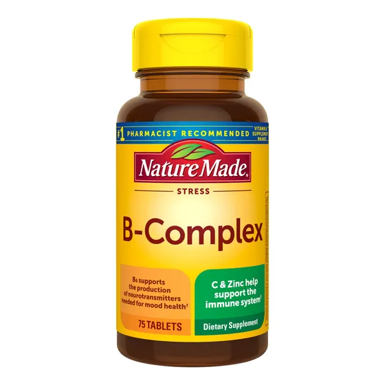 Complejo De Estrés B Con Vitamina C Y Zinc, M34ap