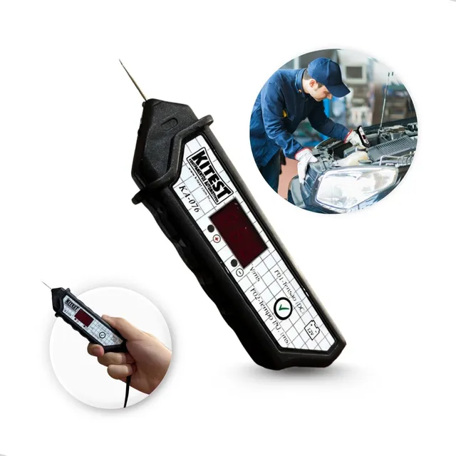 Caneta De Polaridade E Teste Automotiva Com Led Kitest