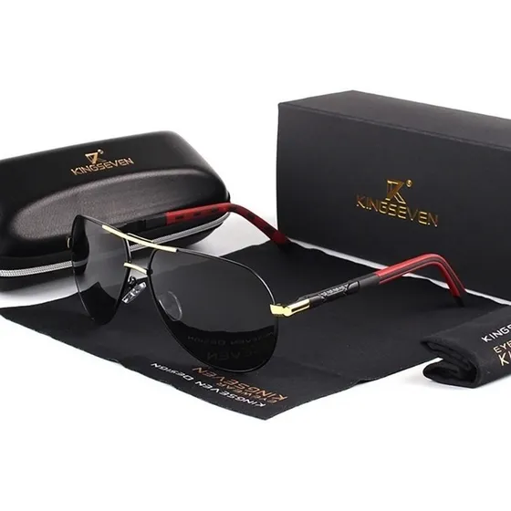 Gafas De Sol Polarizadas Kingseven Vintage De Aluminio K725