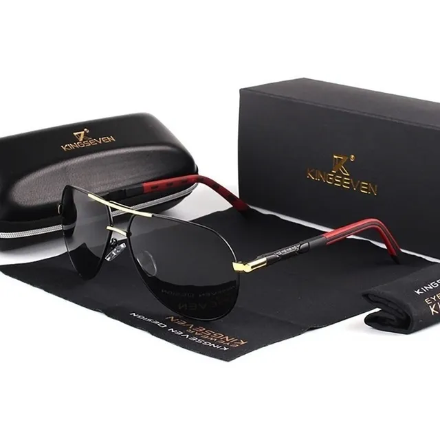 Gafas De Sol Polarizadas Kingseven Vintage De Aluminio K725
