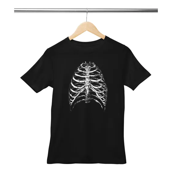 Camiseta Personalizada Esqueleto Camisa