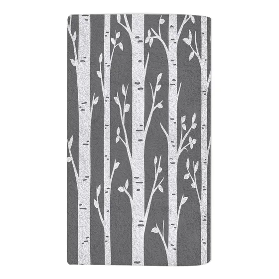 Toalla Mano Abedul 30  Largo X 15  Ancho Arbol Bosque Otoñal