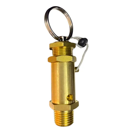 Válvula De Segurança Compressor De Ar 1/4'' Argola - 135 Psi