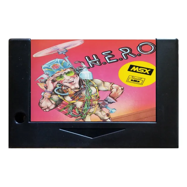 Cartucho Juego H.e.r.o. Sony Msx Talent