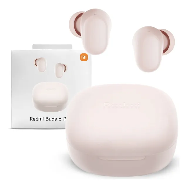 Audifonos Xiaomi Redmi Buds 6 Play Versión Global Rosado