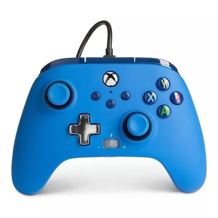 Control joystick ACCO Brands PowerA Enhanced Wired Controller for Xbox Series X|S Advantage Lumectra blue