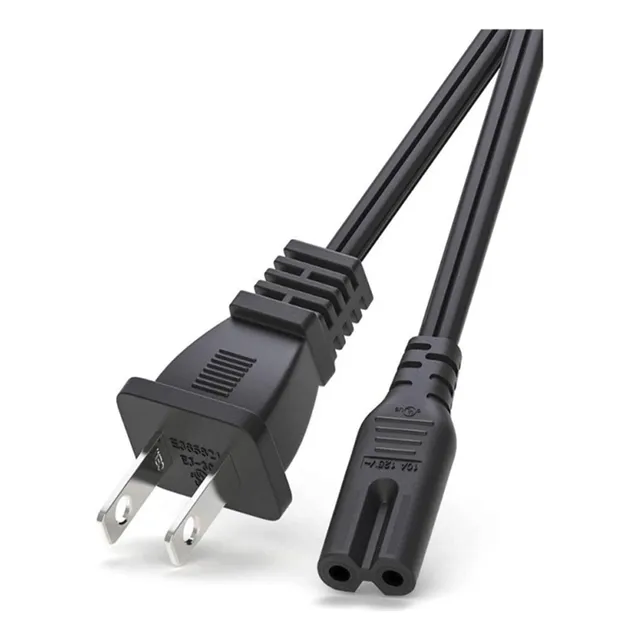 Cable Poder Tipo 8 De 5 Metros Buena Calidad Corriente