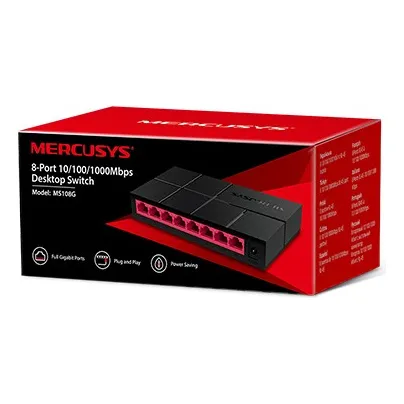 Switch 8 Puertos Giga
