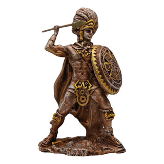 Caballero Azteca Con Escudo 20cm Caballero Azteca Con Escudo 20cm