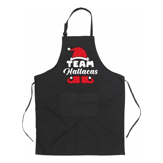 Delantales Personalizados Navideños Team Hallacas
