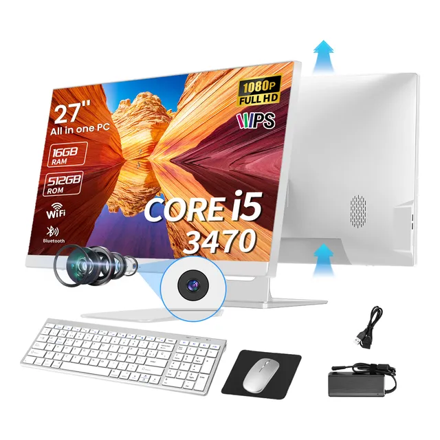 All In One Pc 27'' Computadora 16gb Ram + 512 Gb Ssd Nuevo