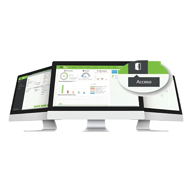 Zkteco Zkbiosecurity Software Control De Acceso 10 Puertas