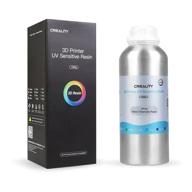 Resina Impresora 3d Uv 1000ml Creality Blanca