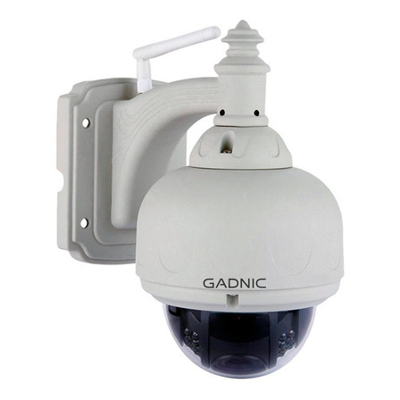 Cámara de seguridad Gadnic P2P00038 con resolución de 2MP visión nocturna incluida blanca 